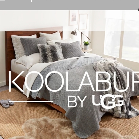 Koolaburra By Ugg Sulana Full/ Queen Comforter Set- Wild Dove - Picture 6 of 9